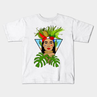 Woman Dominican Kids T-Shirt